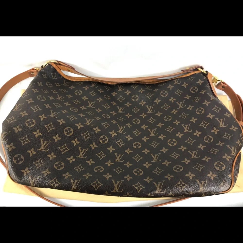💎✨XXXL✨💎CROSSBODY LOUIS VUITTON HOBO delightful GM - Picture 14 of 15